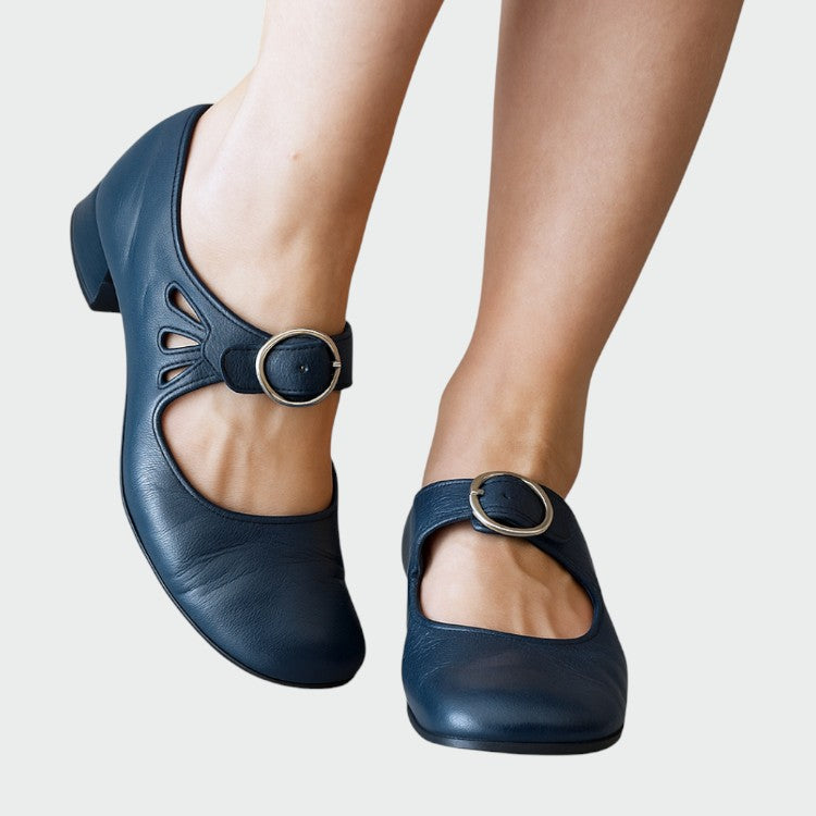 Classic Buckle Mary Jane Shoes