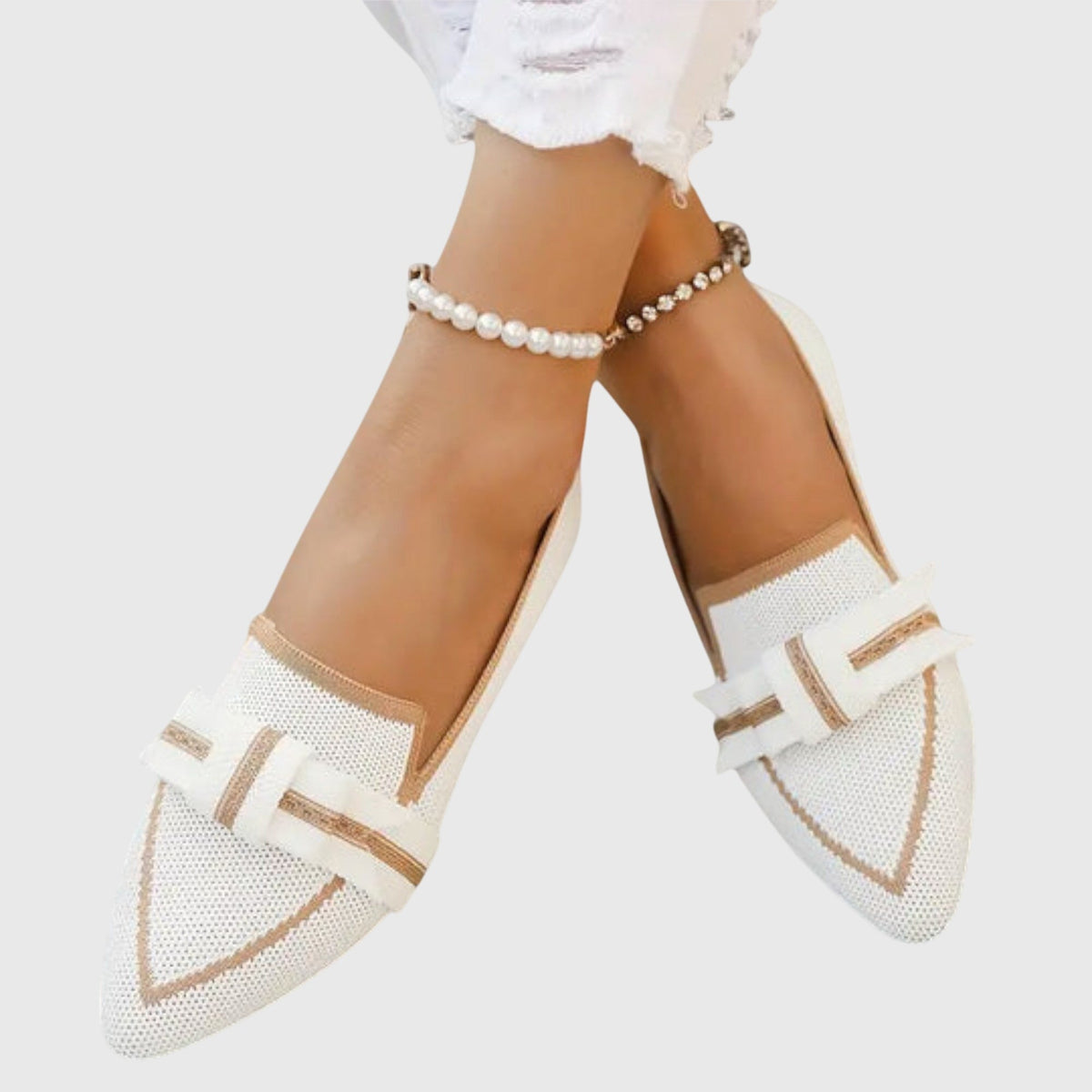 Blaire | Women's Comfy Flat-Sole Shoes with Knot Detail