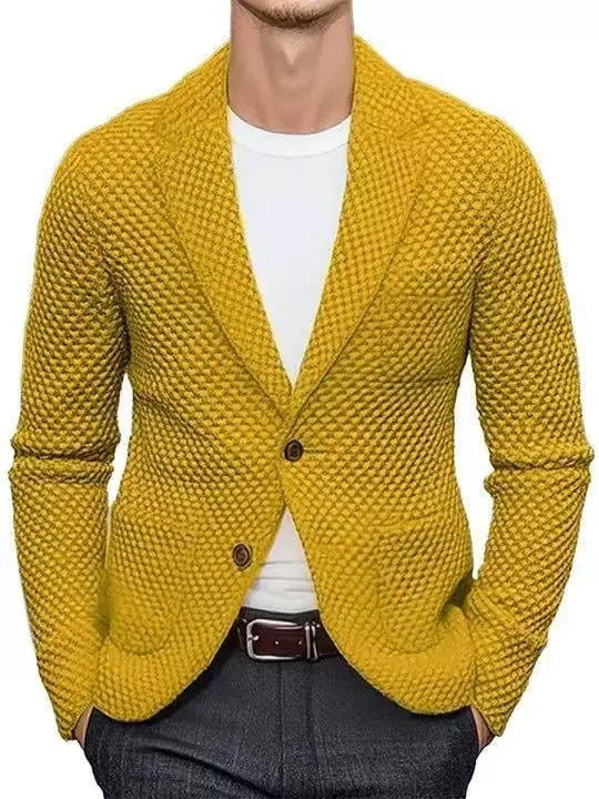 Ethan | Men's Classic Tailored Blazer in Cotton-Polyester Blend