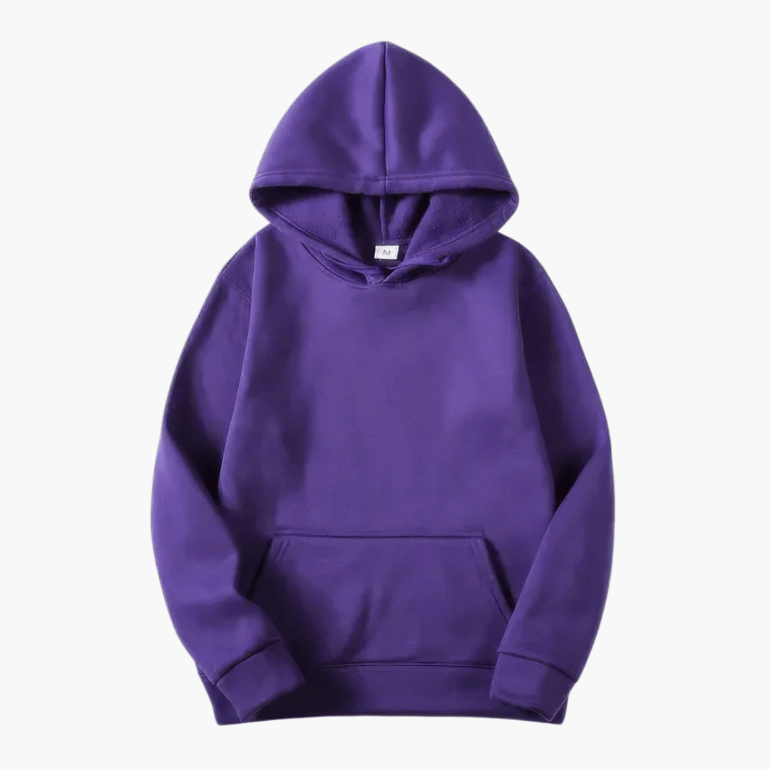 Henry | Men’s Simple Solid Long Sleeve Hoodie