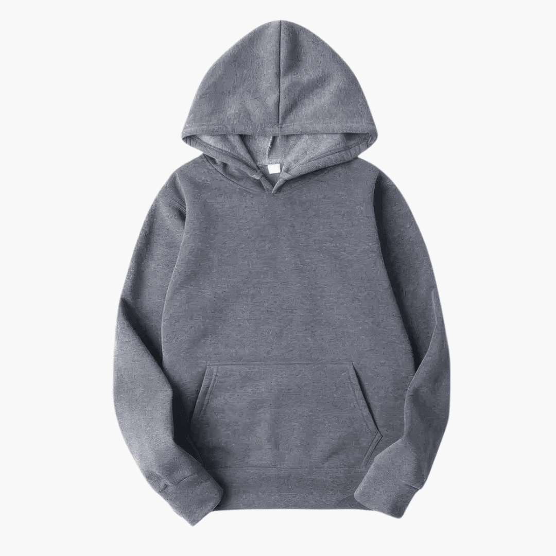 Henry | Men’s Simple Solid Long Sleeve Hoodie