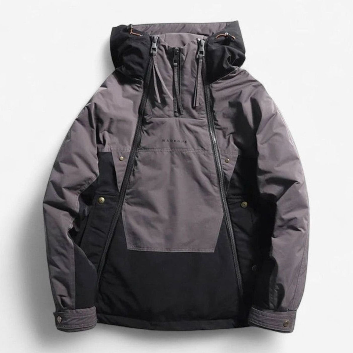 Matthew | Men's Arden Hooded Quilted Zip-Front Anorak Jacket