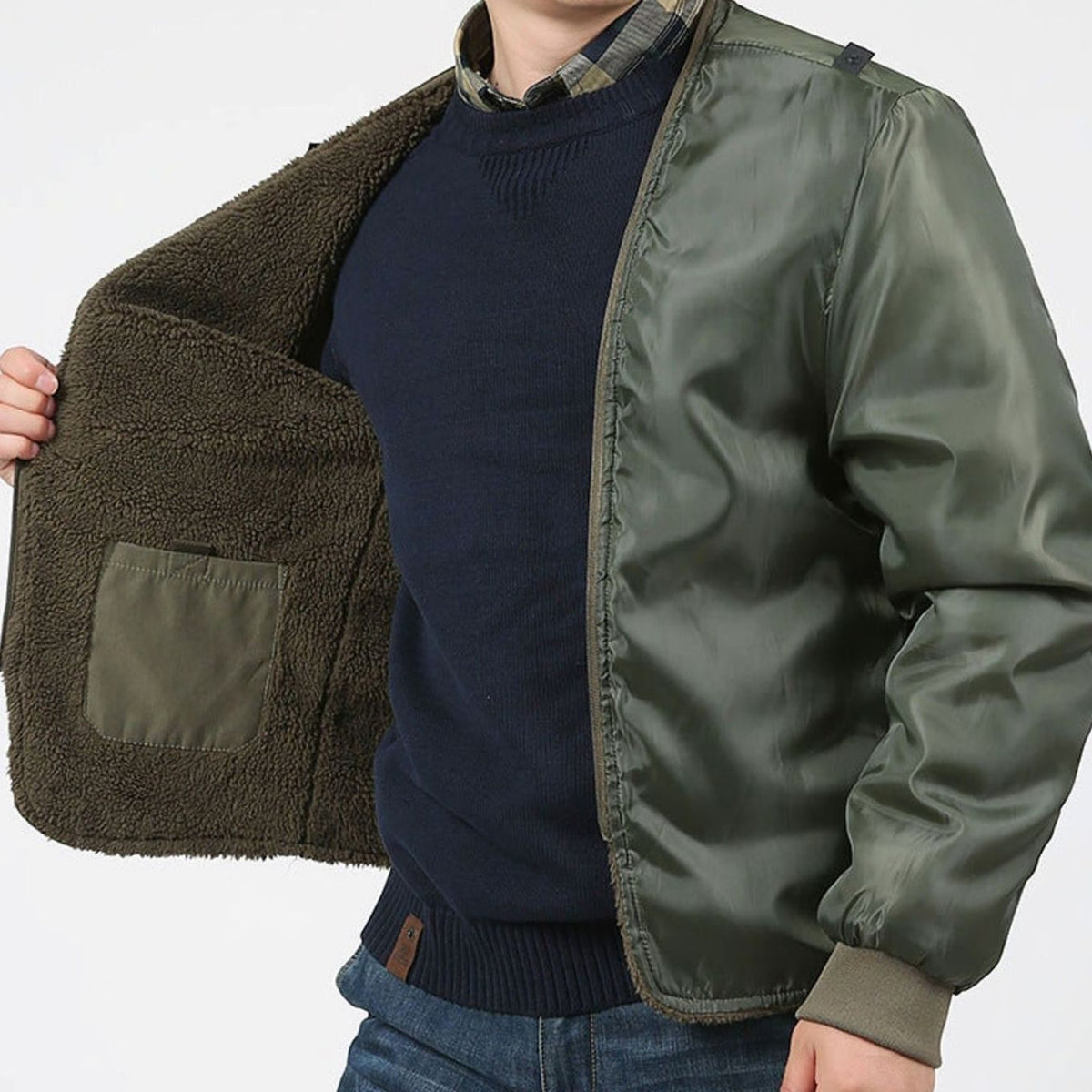 Nathan | Men's Hooded Multi-Pocket Water-Resistant Lined Parka