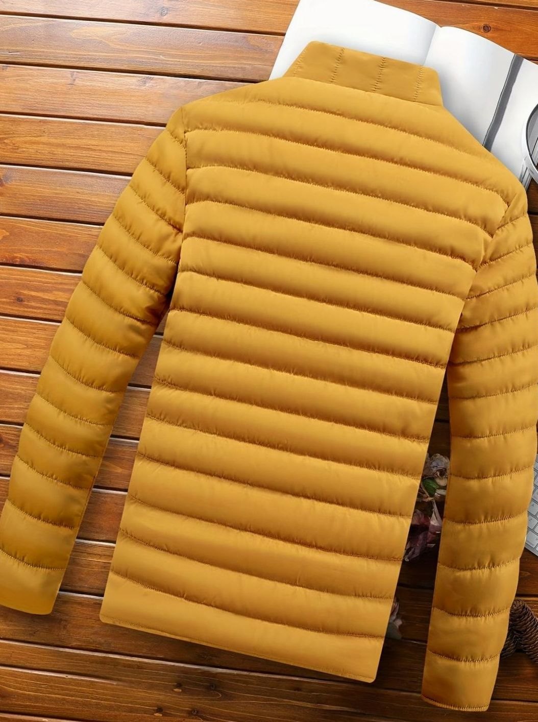 Sebastian | Men's Lightweight Quilted Puffer Jacket Zip-Up Windproof