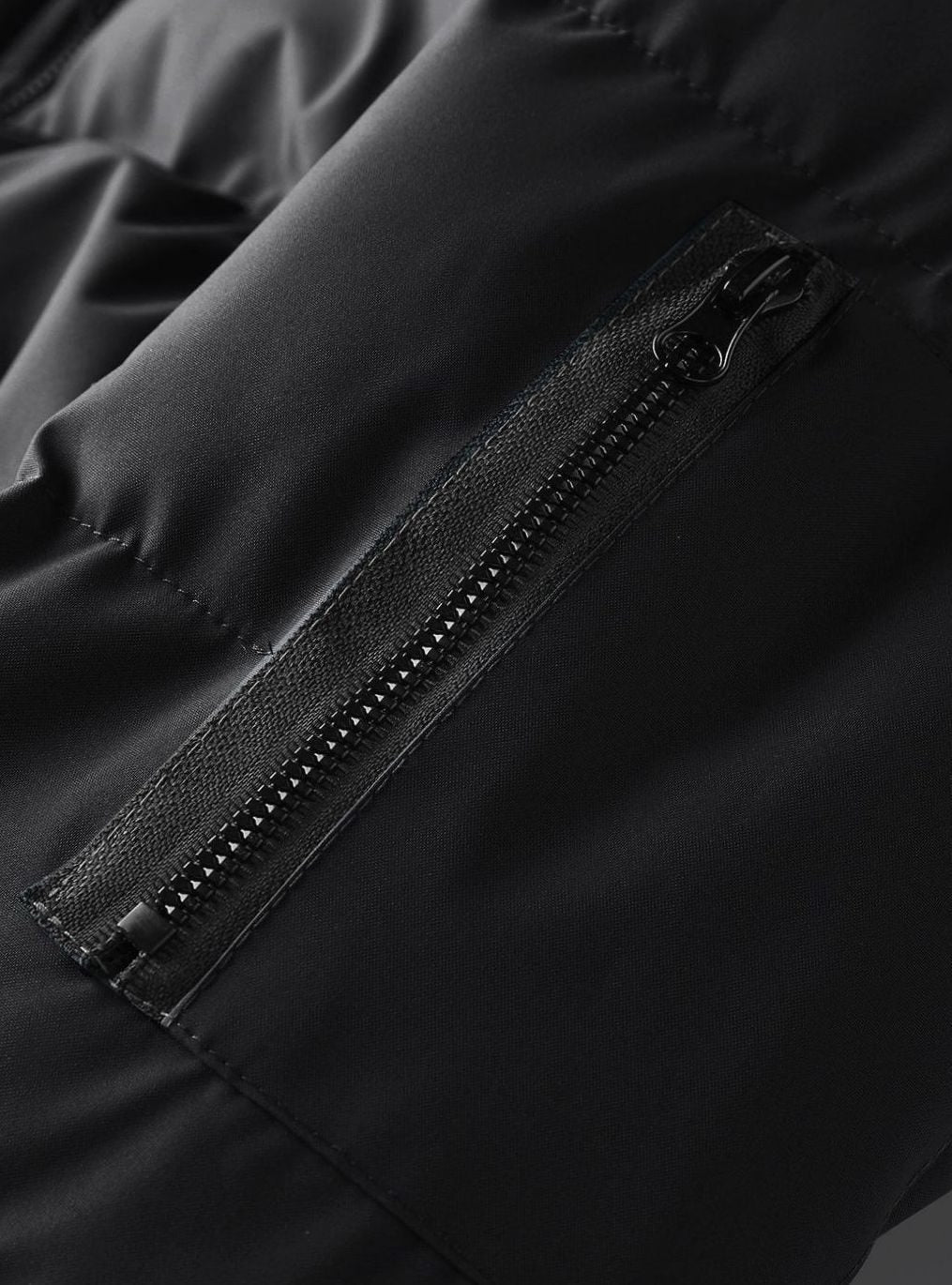 Ryan | Men's Quilted Hooded Puffer Winter Jacket Ribbed Cuffs