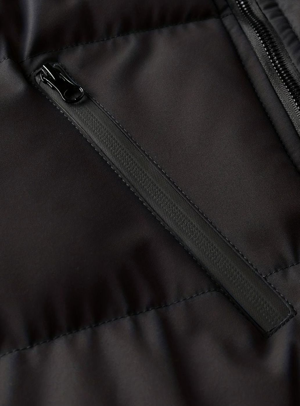 Ryan | Men's Quilted Hooded Puffer Winter Jacket Ribbed Cuffs