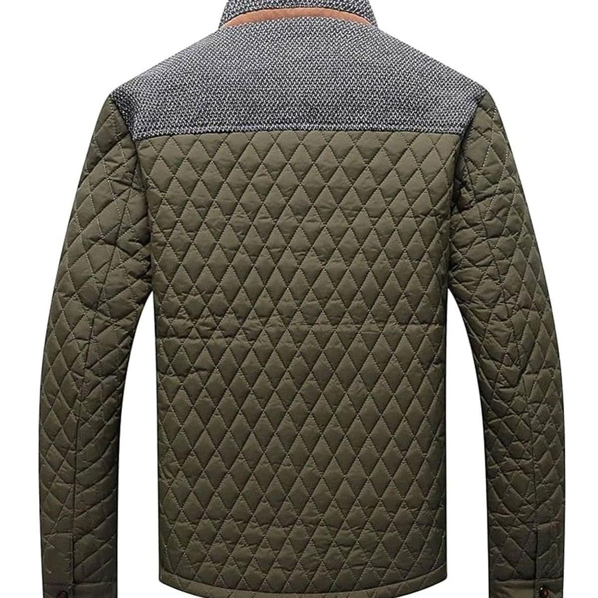 Henry | Men's Quilted Stand-Collar Button-Front Jacket