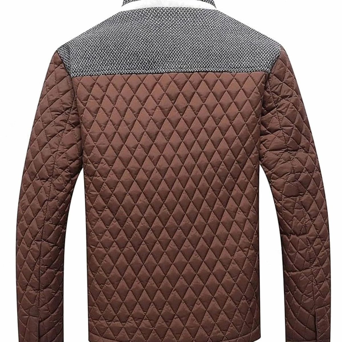 Henry | Men's Quilted Stand-Collar Button-Front Jacket