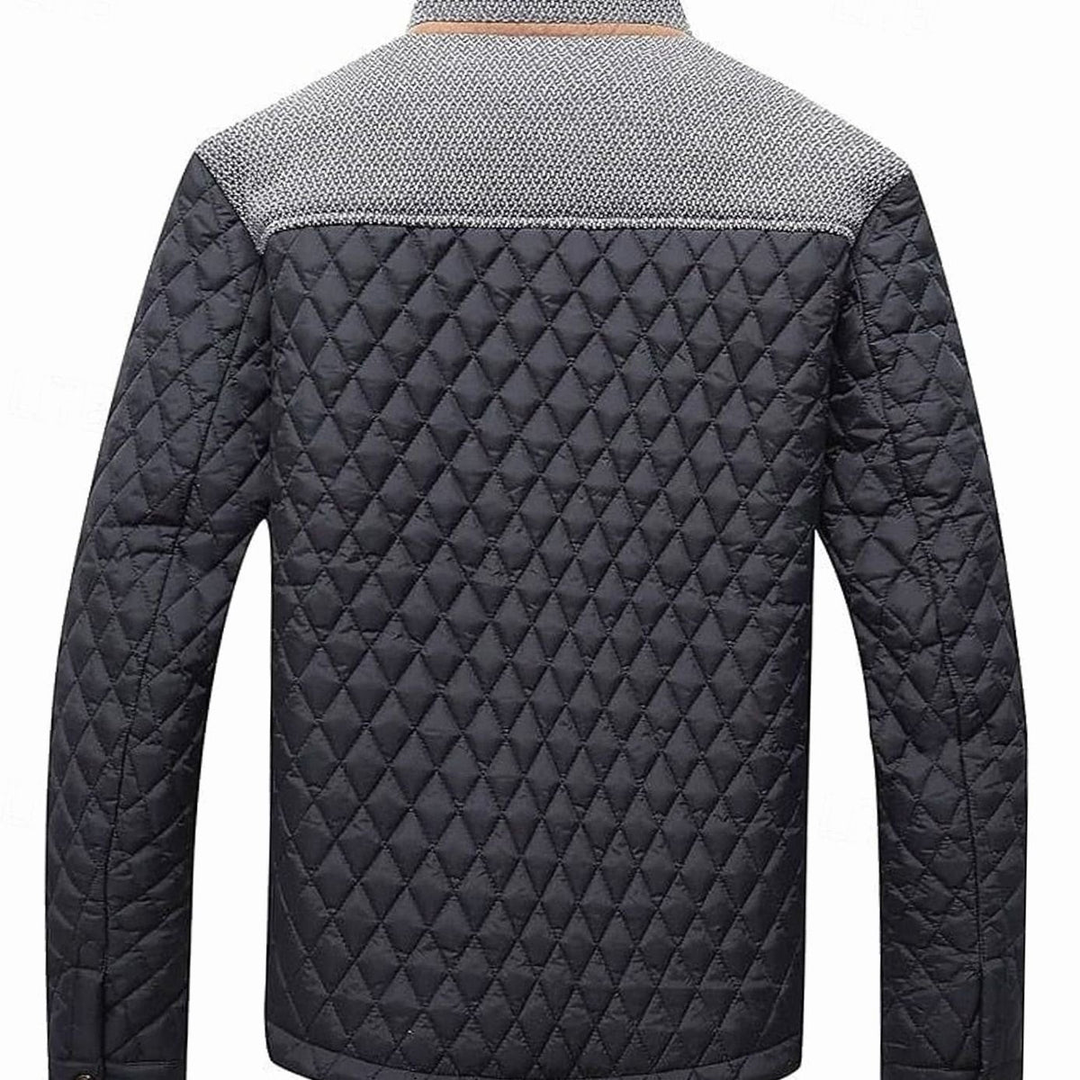 Henry | Men's Quilted Stand-Collar Button-Front Jacket