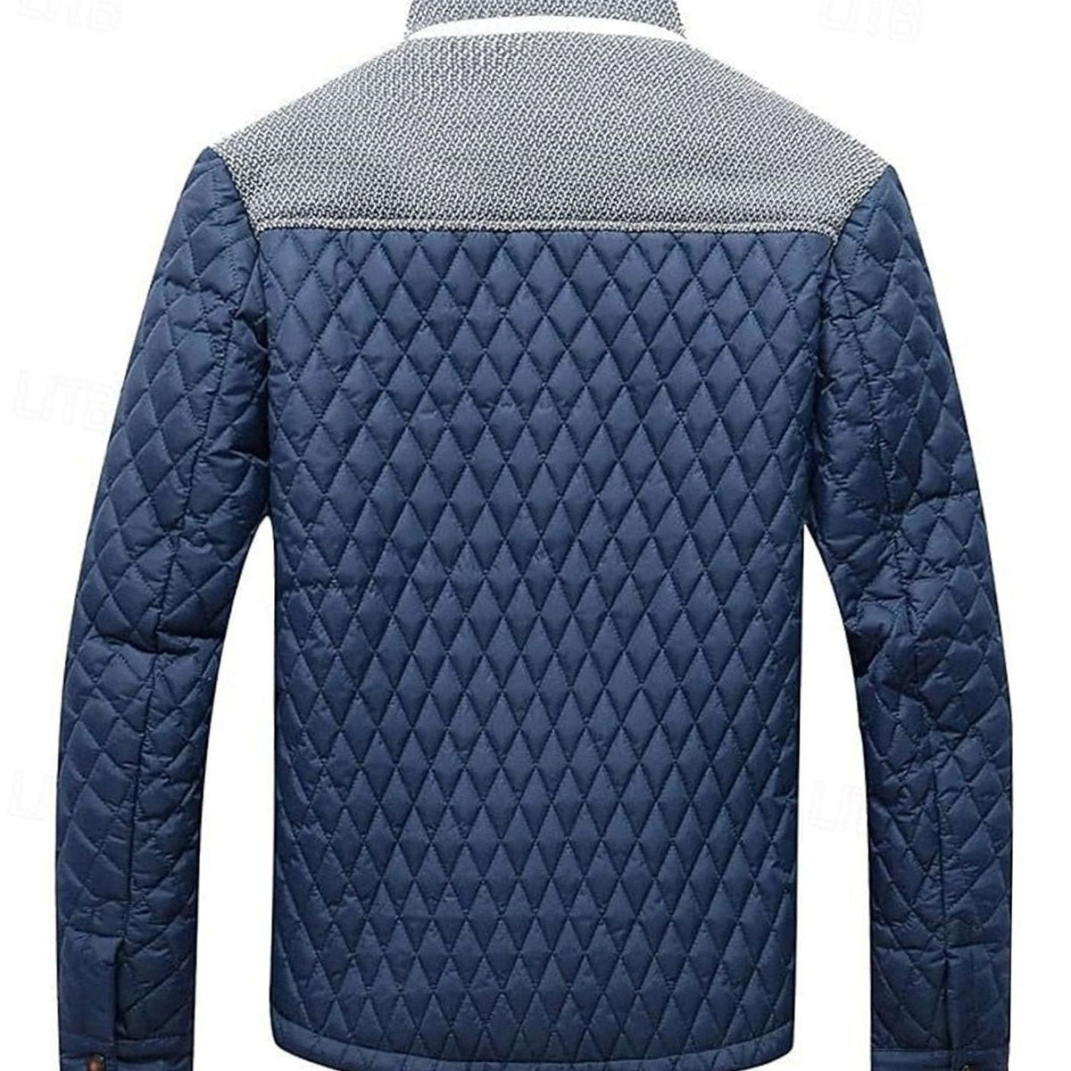 Henry | Men's Quilted Stand-Collar Button-Front Jacket