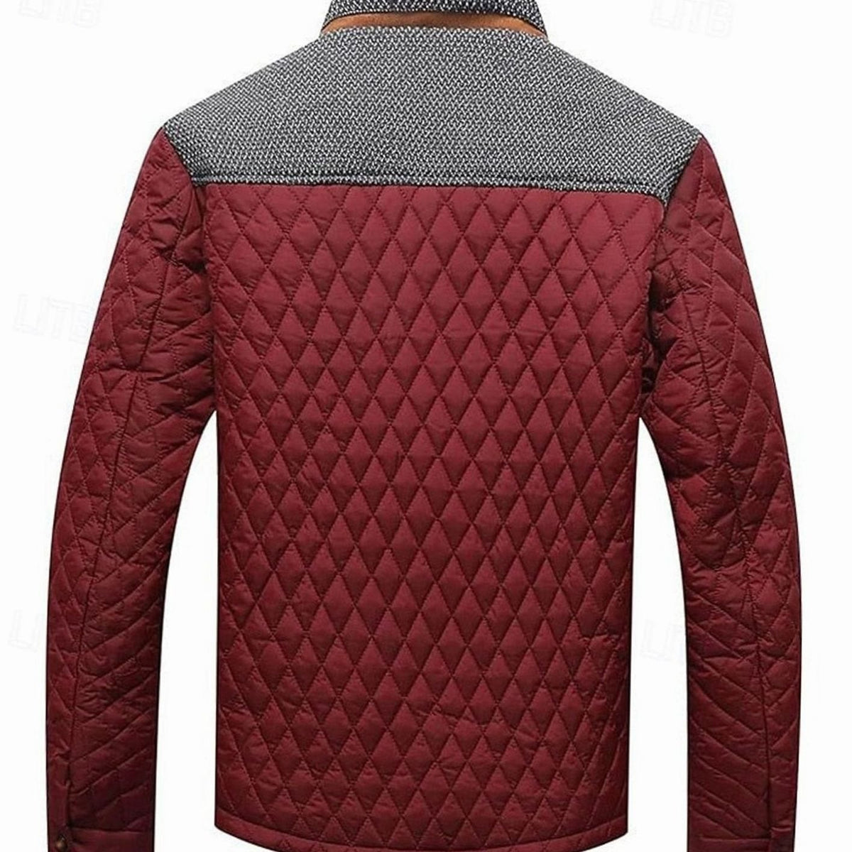 Henry | Men's Quilted Stand-Collar Button-Front Jacket