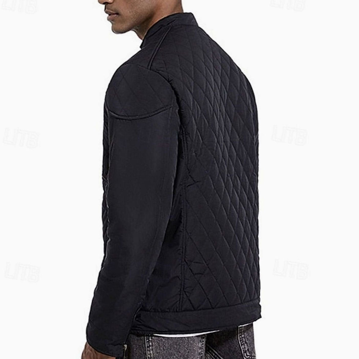 Owen | Men's Quilted Stand-Collar Full-Zip Insulated Jacket