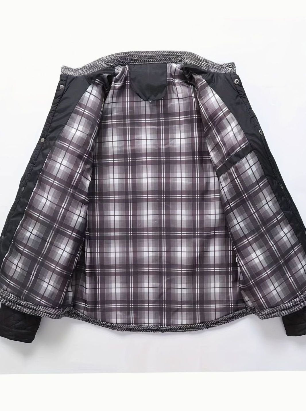 Lucas | Men's Quilted Stand-Collar Snap-Front Insulated Jacket