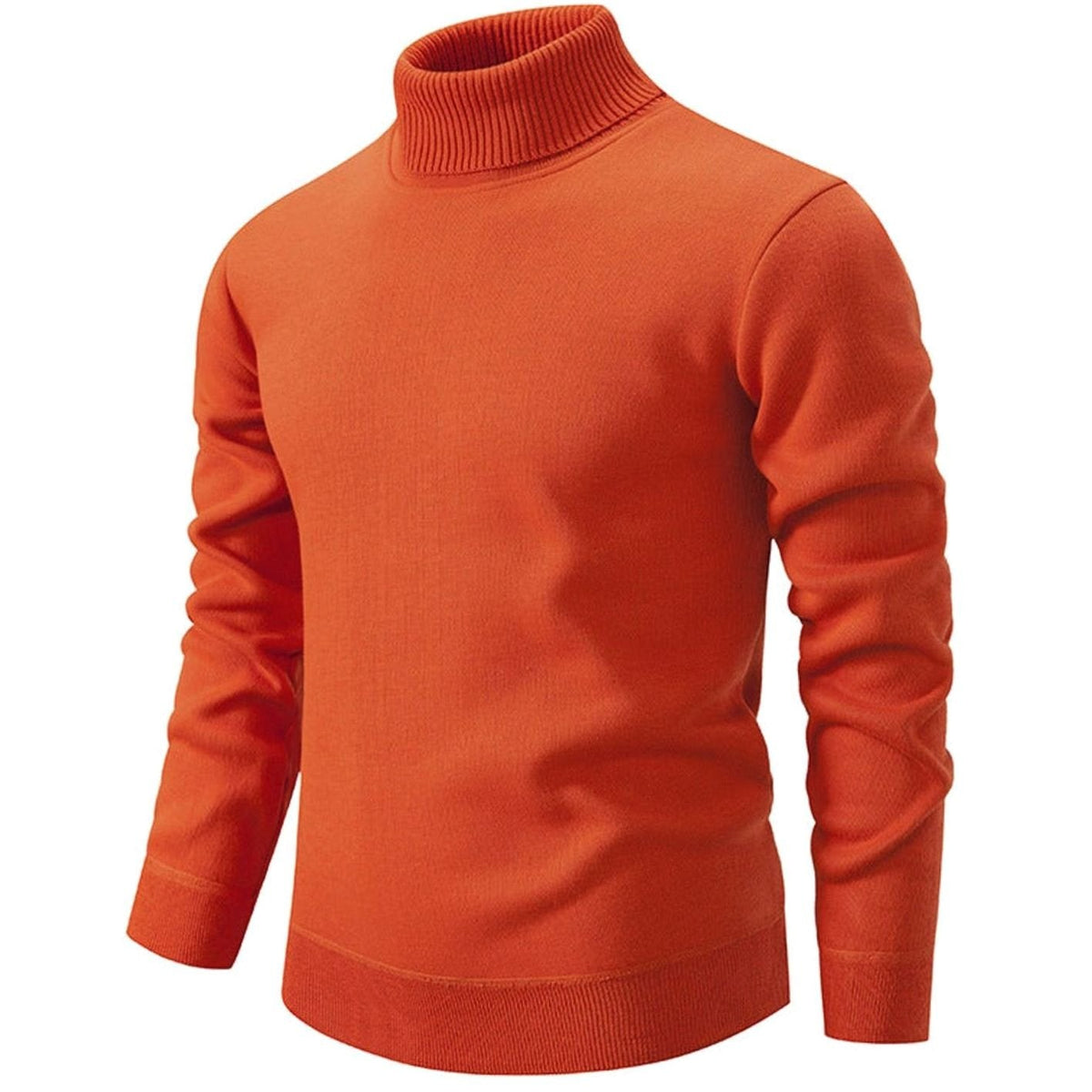 Oliver | Men's Slim-Fit Fine-Knit Turtleneck Sweater Ribbed Cuffs