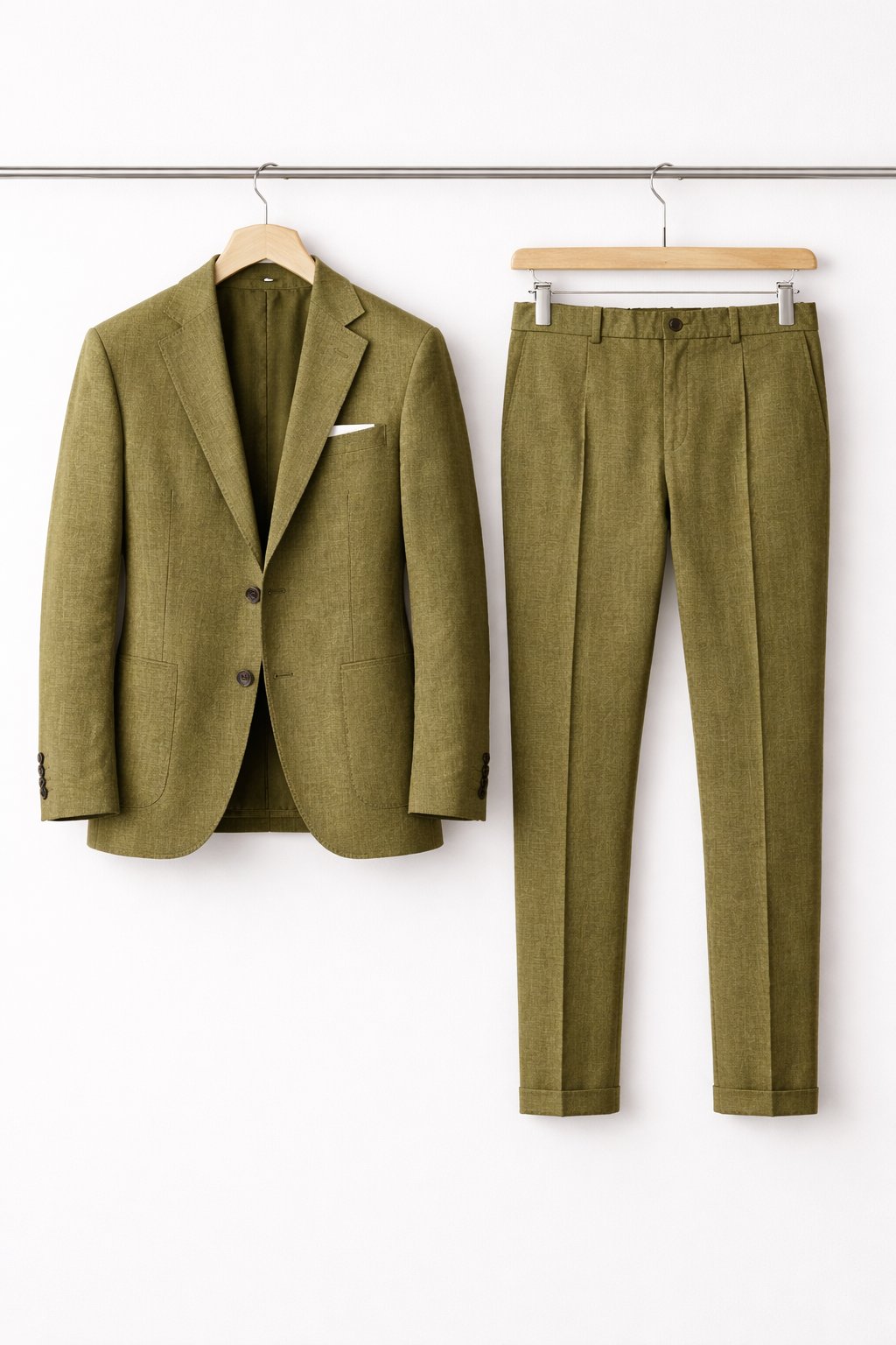 Alexander | Men's Slim-Fit Two-Piece Suit Structured Blazer Pants Set