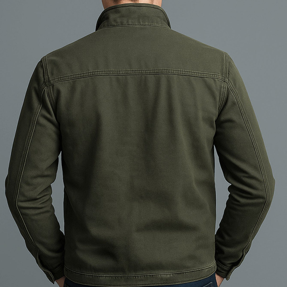 Sebastian | Men's Stand-Collar Full-Zip Slim-Fit Bomber Jacket