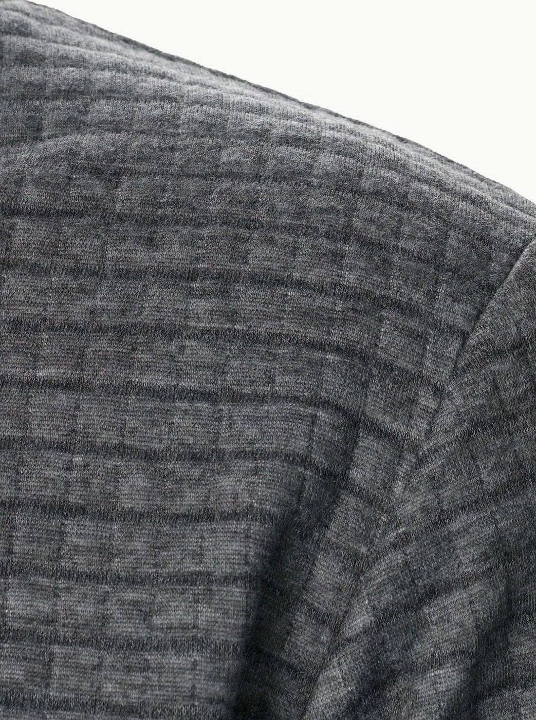 Jackson | Men's Textured Grid Full-Zip Bomber Jacket