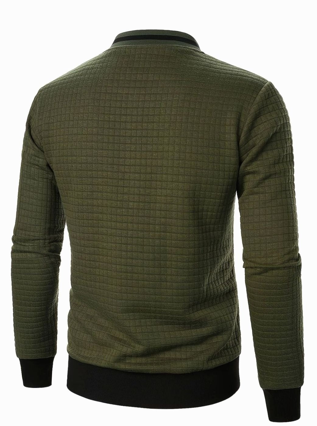 Jackson | Men's Textured Grid Full-Zip Bomber Jacket