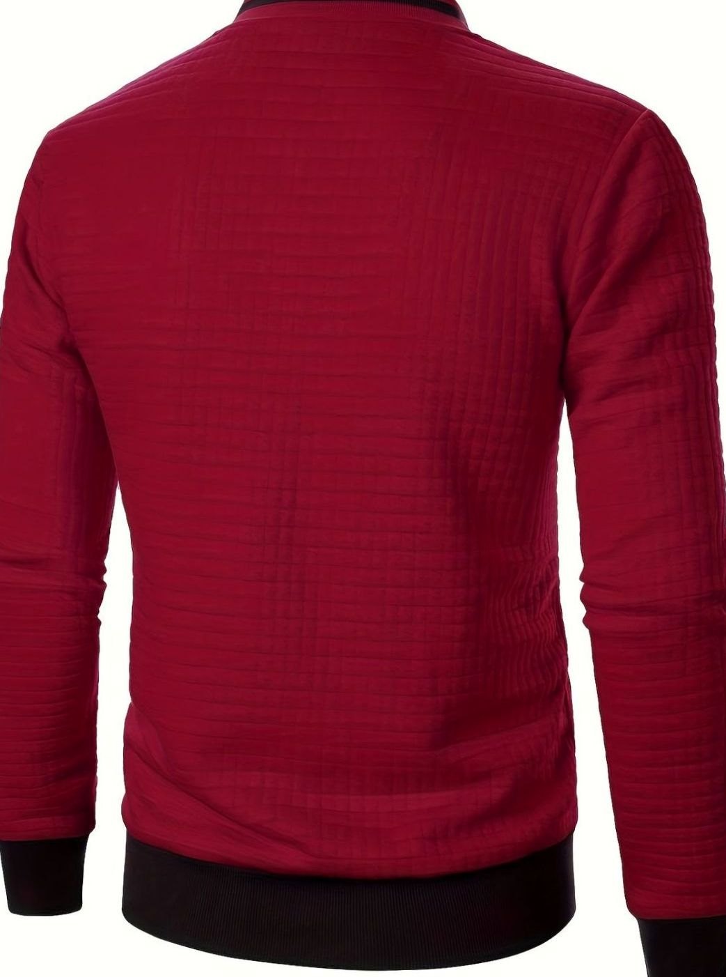 Jackson | Men's Textured Grid Full-Zip Bomber Jacket