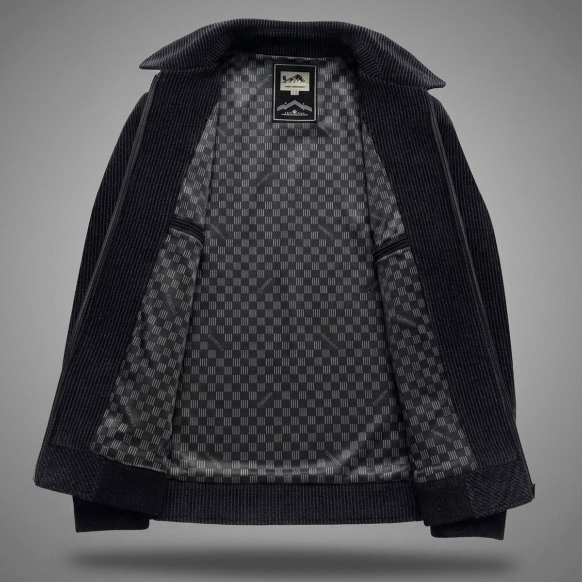 Nathan | Men's Textured Quilted Zip-Front Relaxed-Fit Jacket