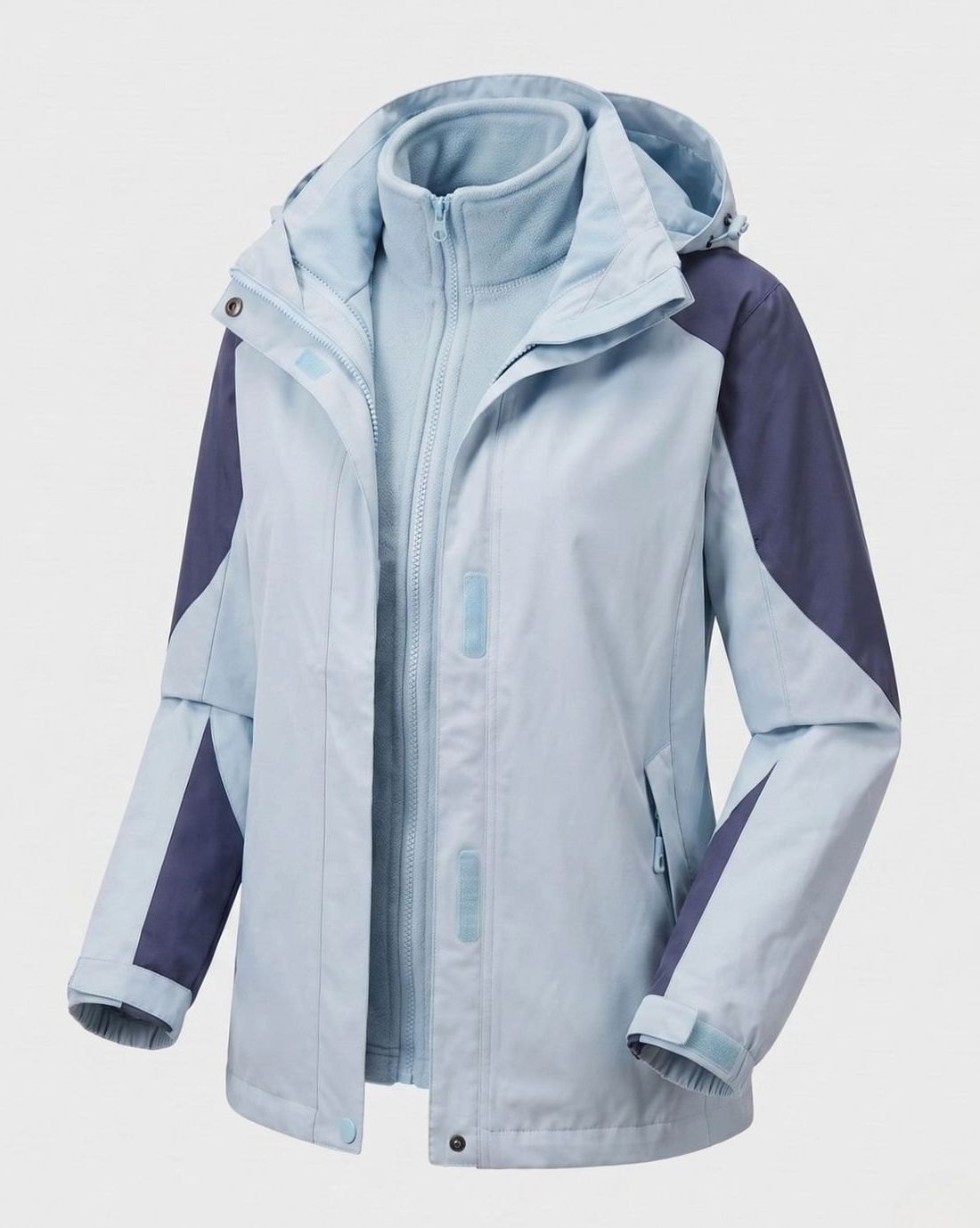 Victoria | Women's 2-in-1 Hooded Softshell Fleece Outdoor Jacket