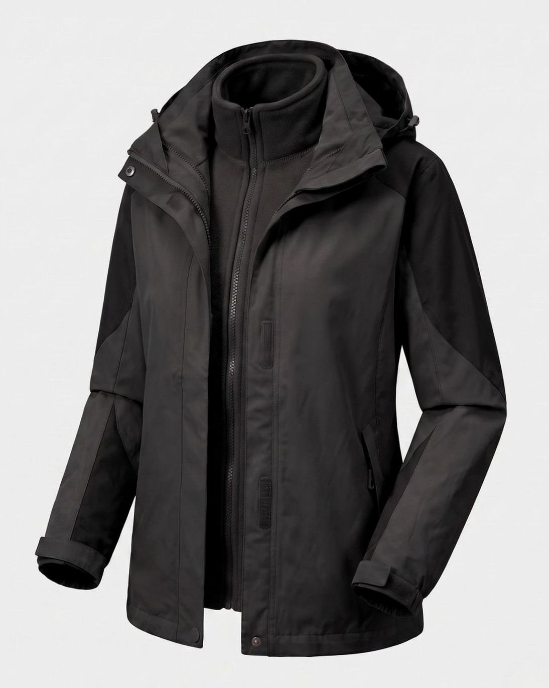 Victoria | Women's 2-in-1 Hooded Softshell Fleece Outdoor Jacket