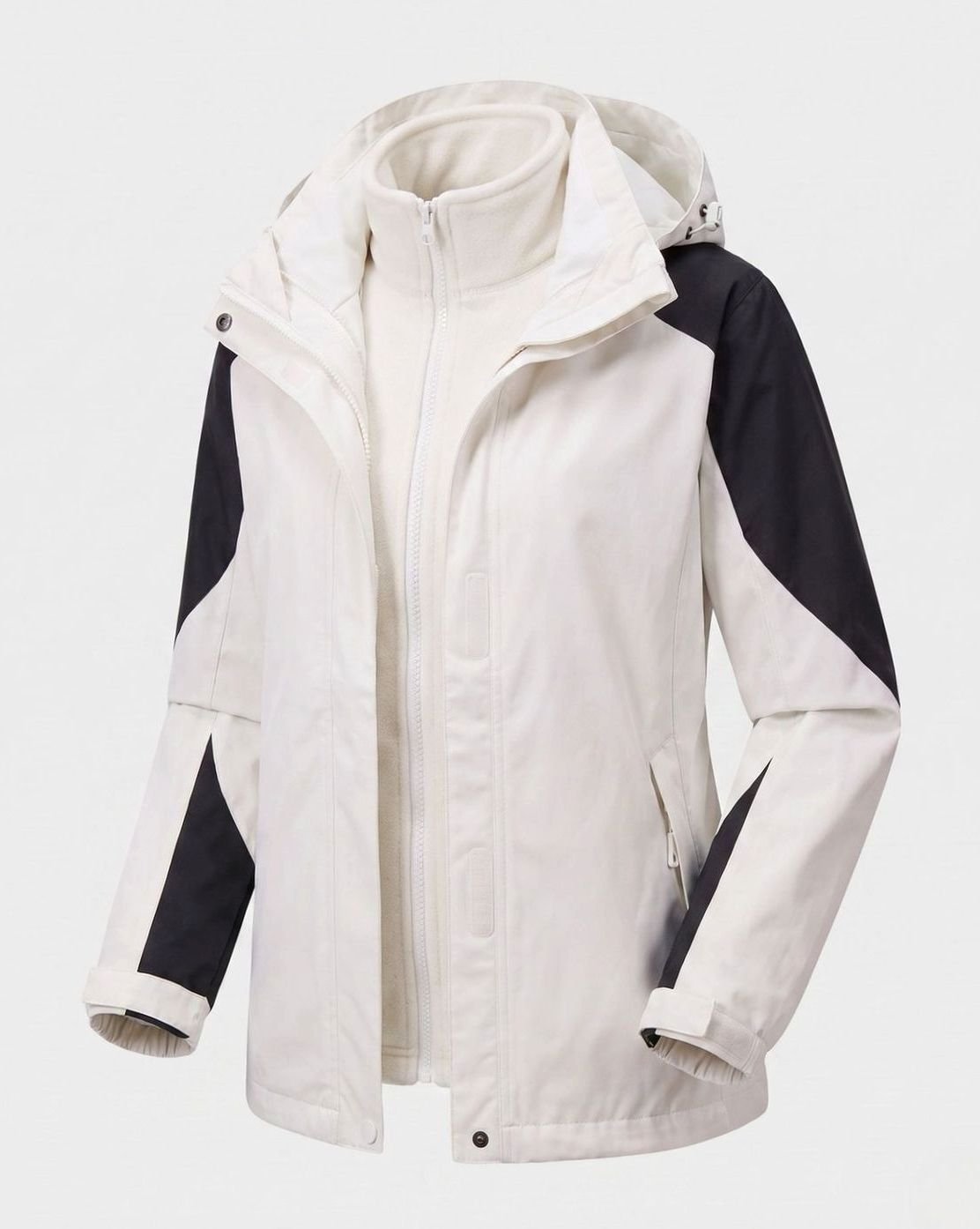 Victoria | Women's 2-in-1 Hooded Softshell Fleece Outdoor Jacket