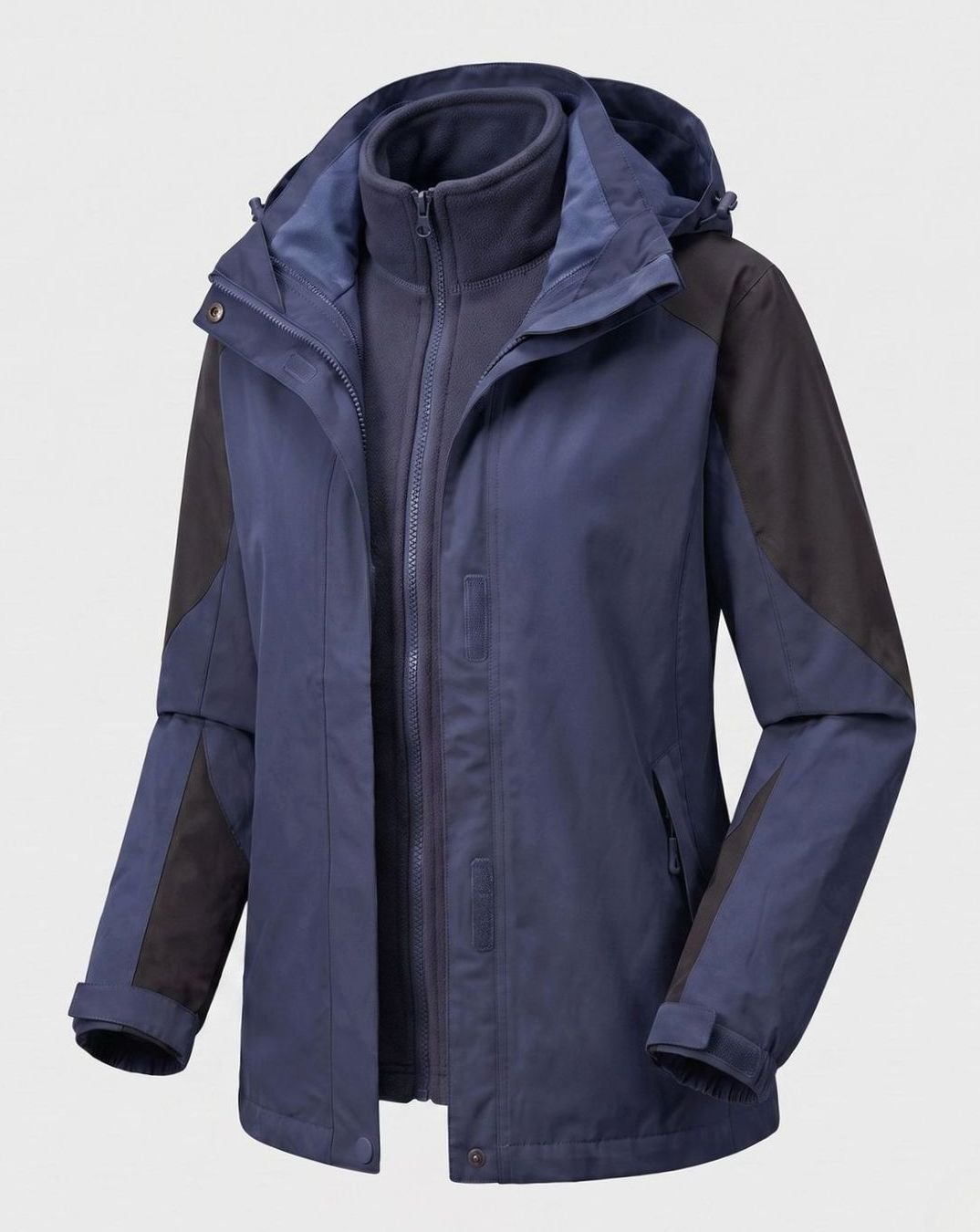 Victoria | Women's 2-in-1 Hooded Softshell Fleece Outdoor Jacket