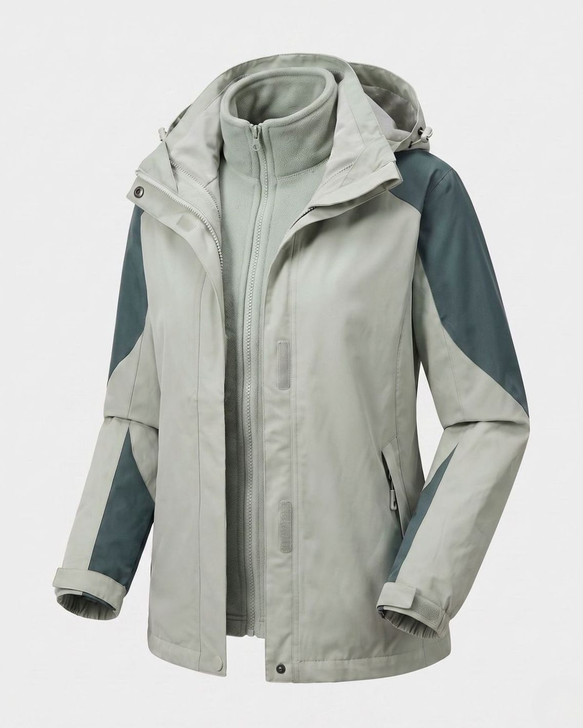 Victoria | Women's 2-in-1 Hooded Softshell Fleece Outdoor Jacket