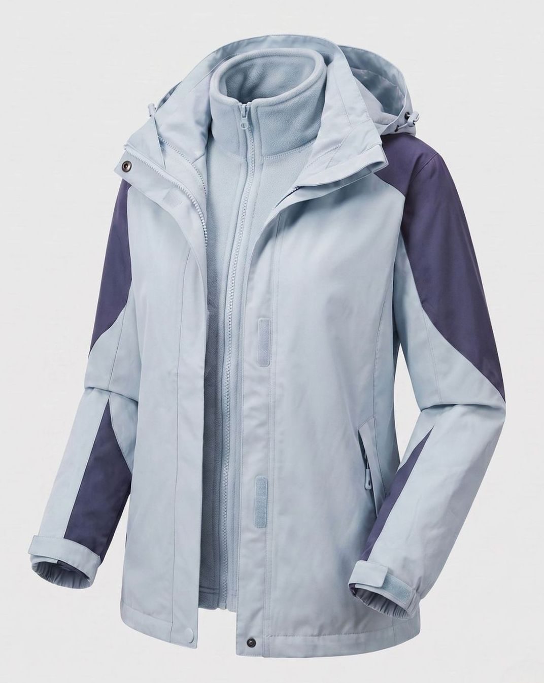 Victoria | Women's 2-in-1 Hooded Softshell Fleece Outdoor Jacket