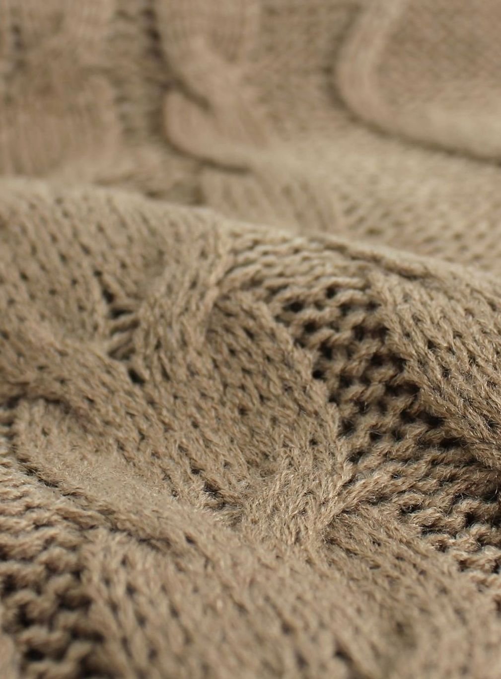 Grace | Women's Cable-Knit V-Neck Sweater Vest Relaxed Fit