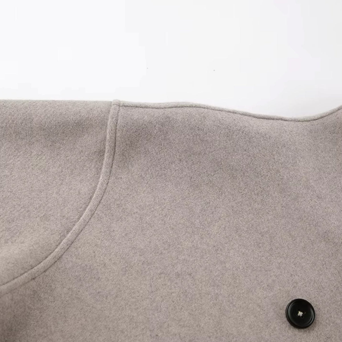 Isabella | Women's Double-Breasted Hip-Length Wool-Look Winter Coat