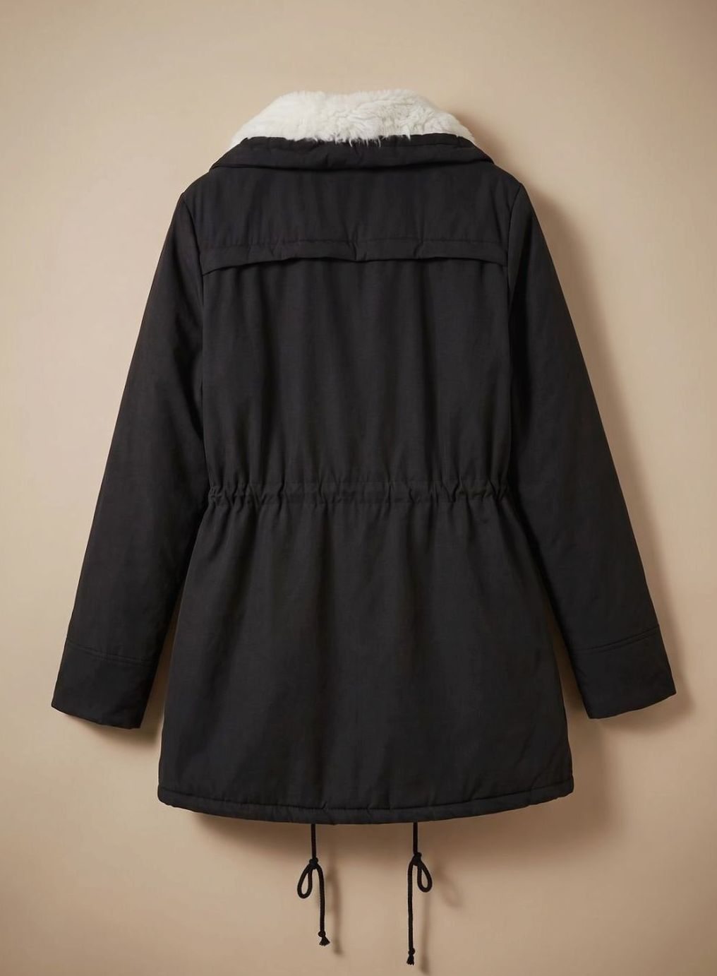 Madison | Women's Faux-Fur Collar Drawstring-Waist Insulated Winter Parka