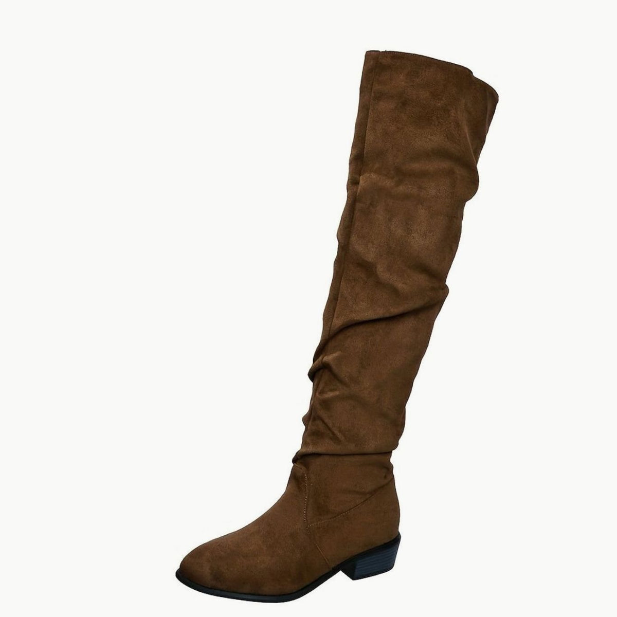 Layla | Women's Faux Suede Slouchy Over-the-Knee High Boots