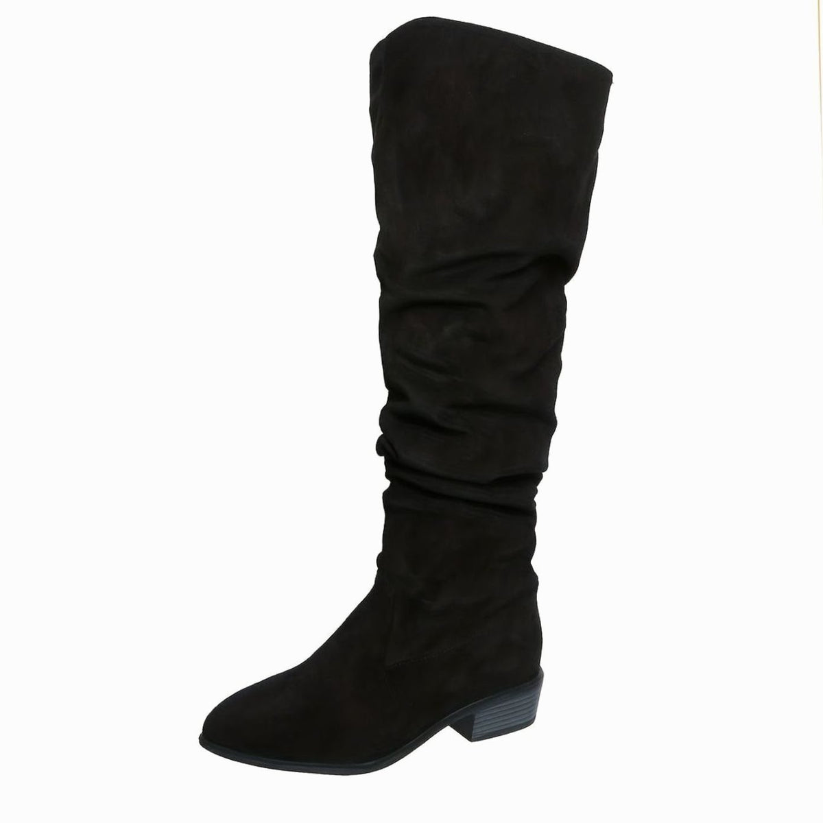 Layla | Women's Faux Suede Slouchy Over-the-Knee High Boots