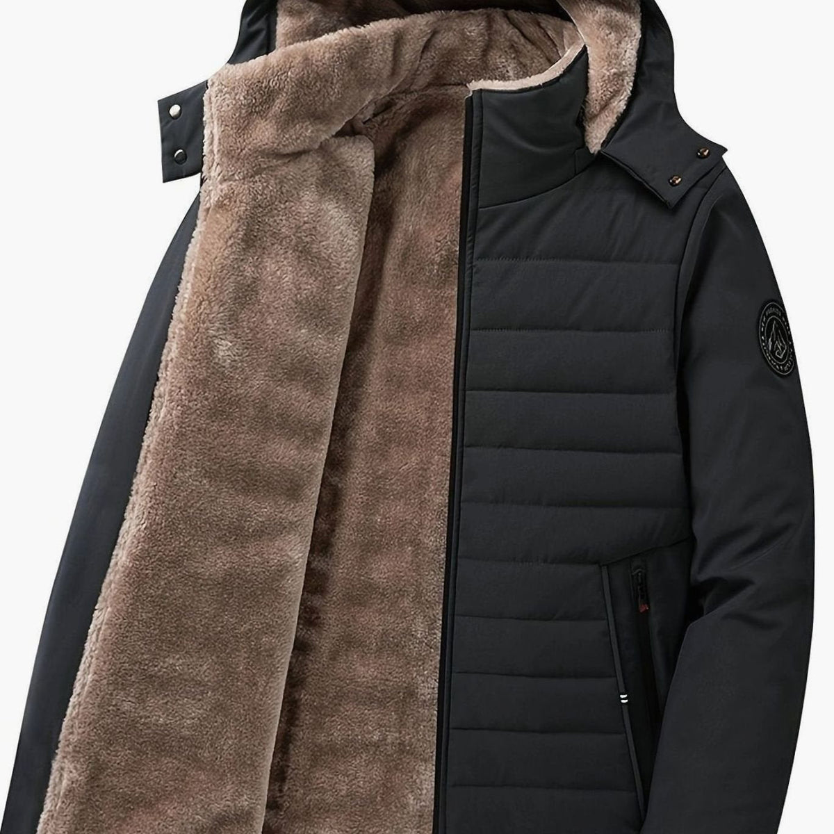 Madison | Women's Fleece-Lined Hooded Quilted Puffer Jacket
