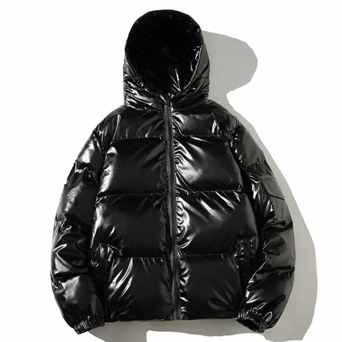 Aria | Women's Glossy Stand-Collar Quilted Puffer Jacket