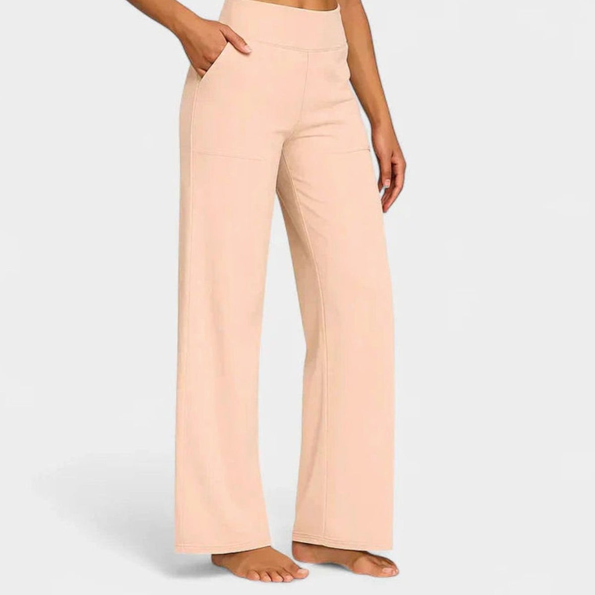 Olivia | Women's High-Waist Wide-Leg Dressy Trousers for Ladies