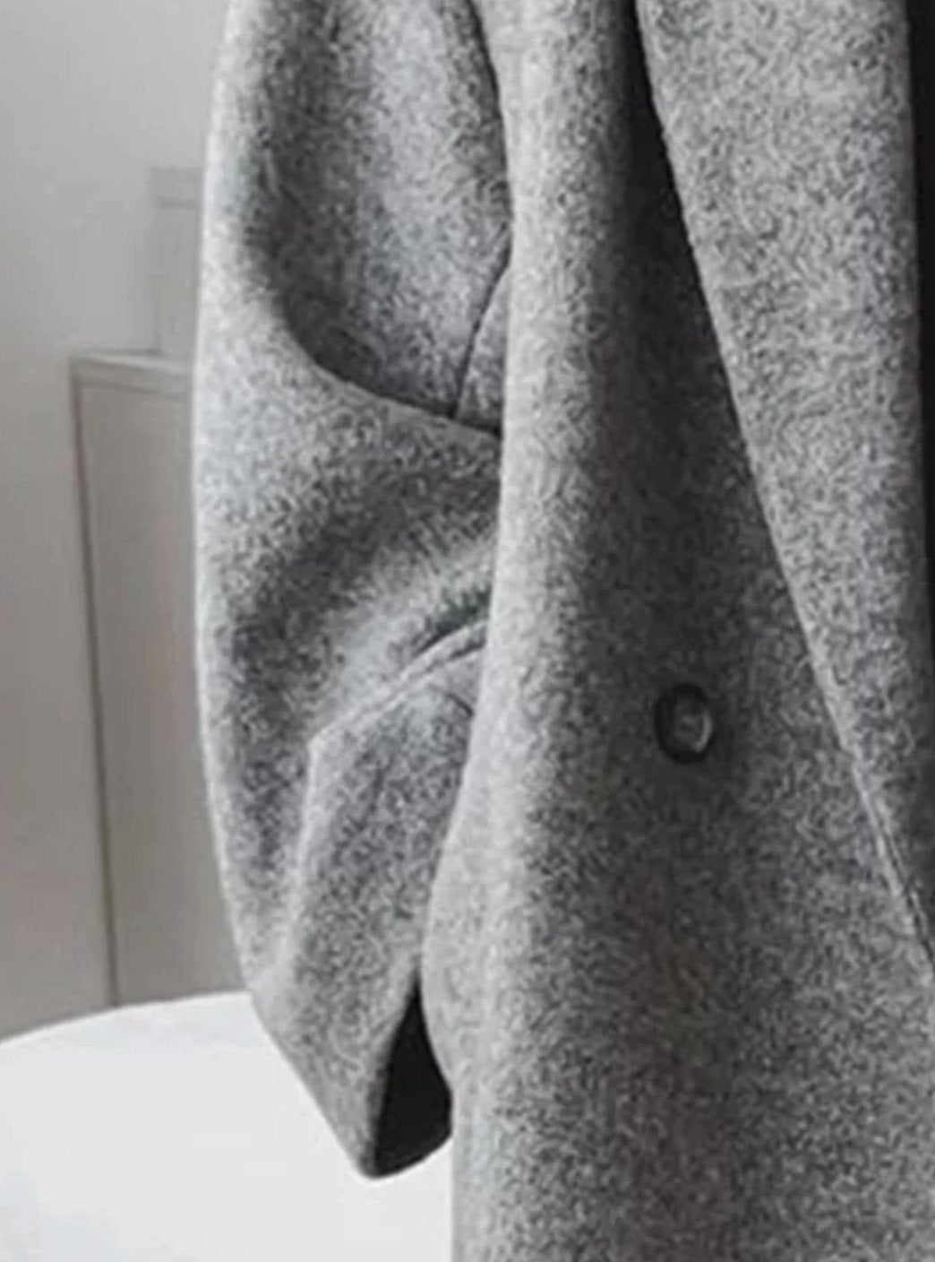 Layla | Women's Long Winter Tailored Overcoat Double-Breasted Wool Blend