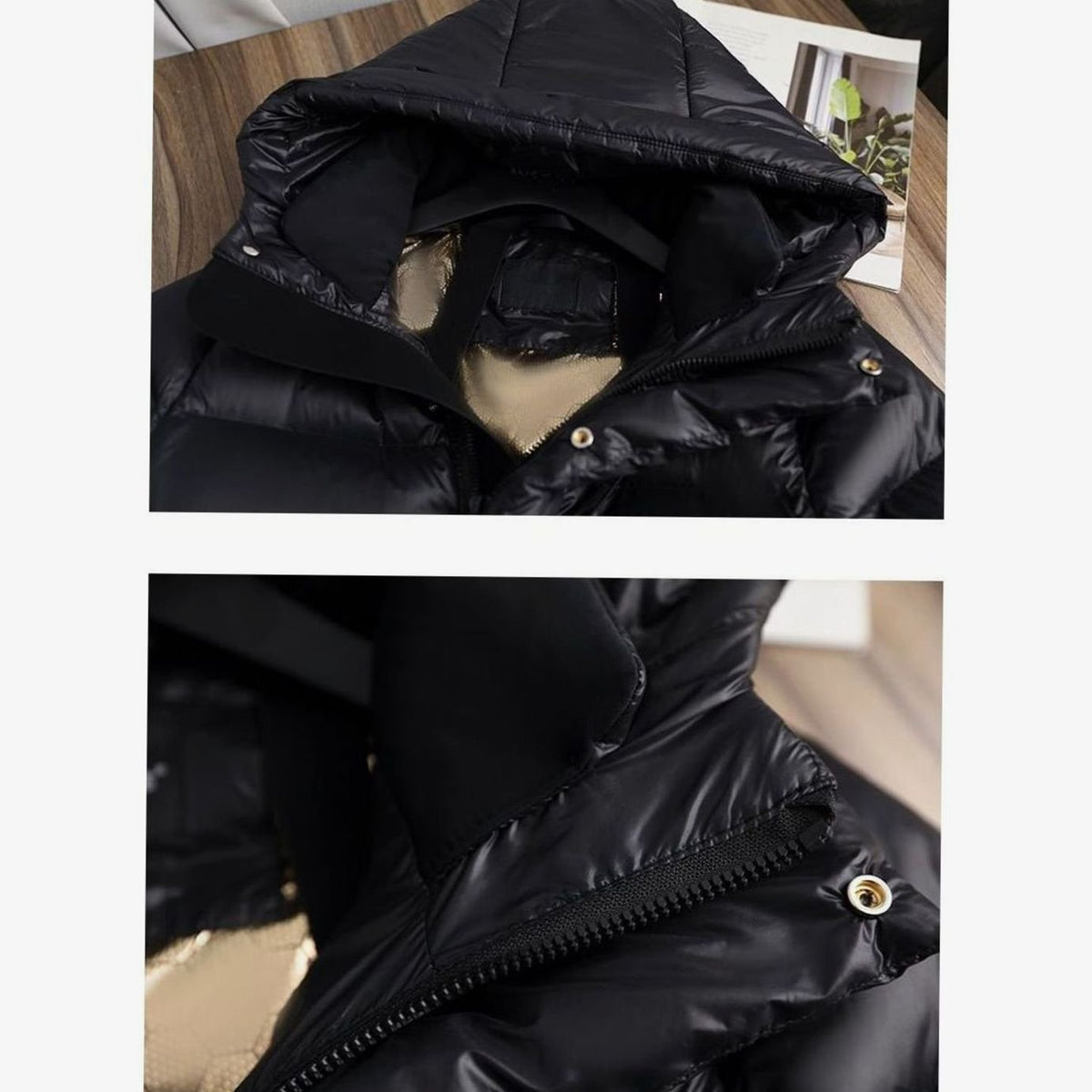 Scarlett | Women's Longline Quilted Hooded Puffer Jacket