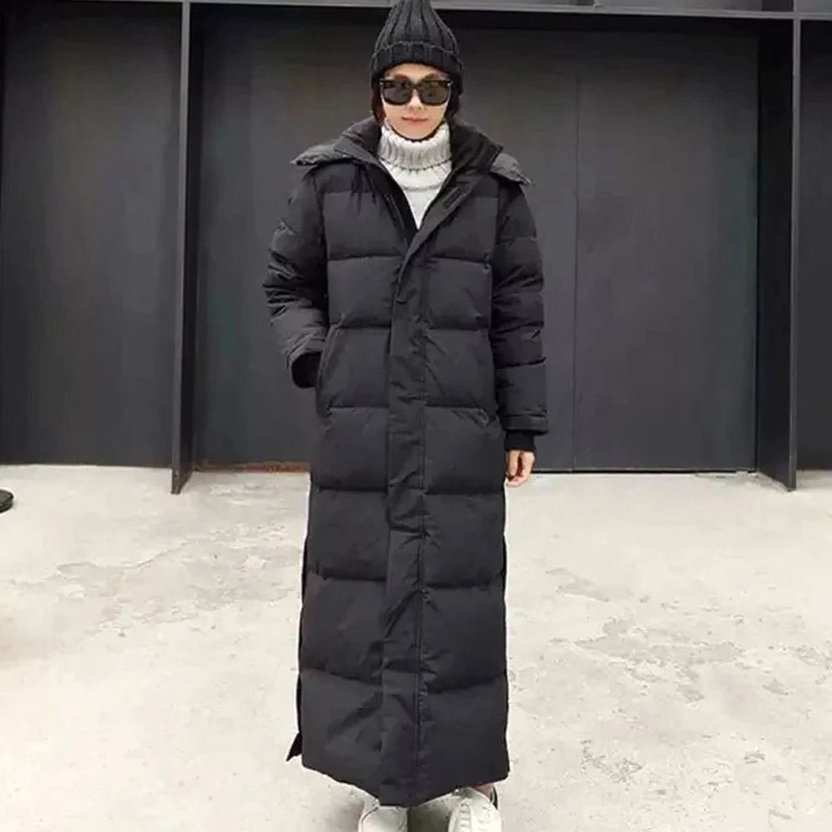 Madison | Women's Maxi Long Puffer Coat Removable Hooded Winter Jacket