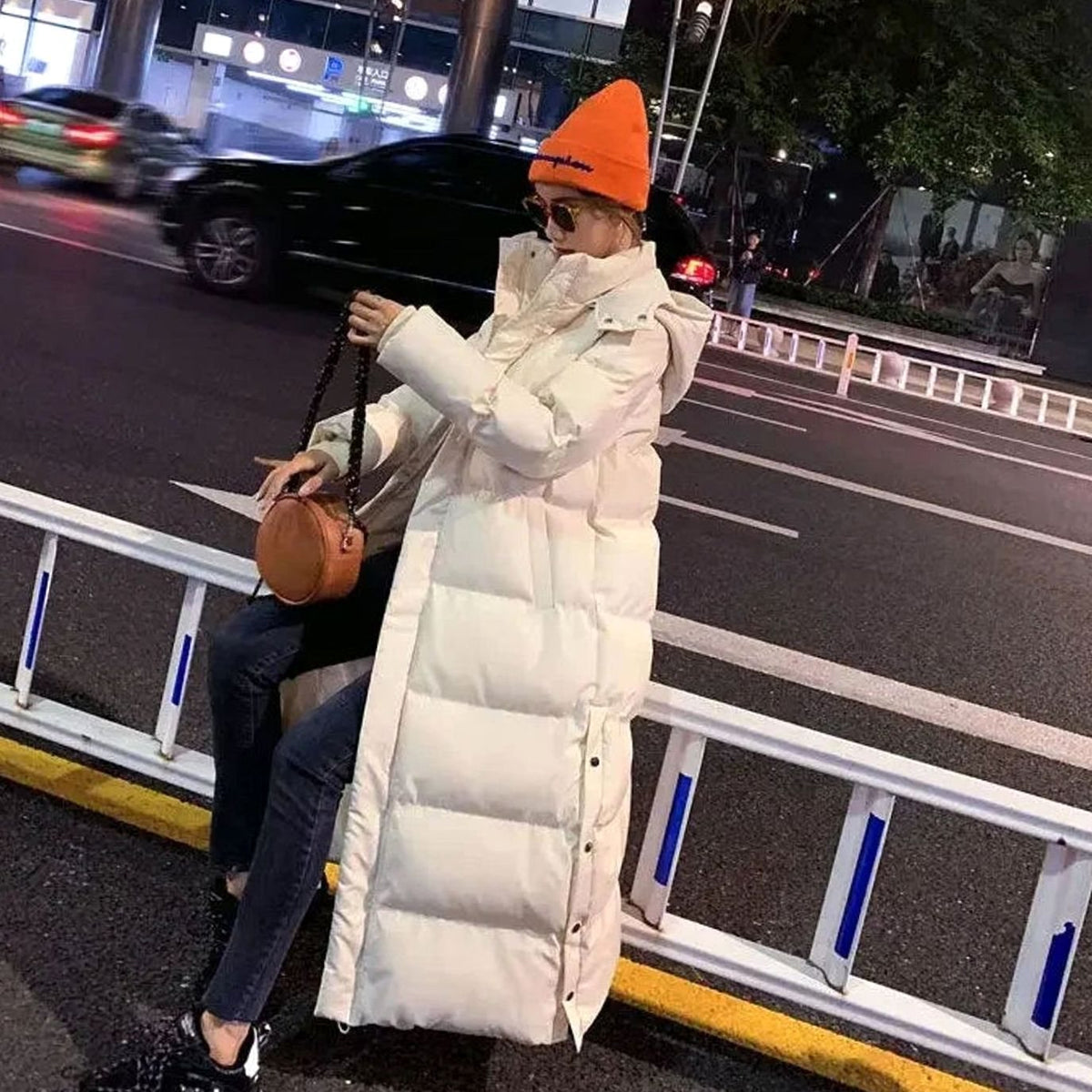 Madison | Women's Maxi Long Puffer Coat Removable Hooded Winter Jacket