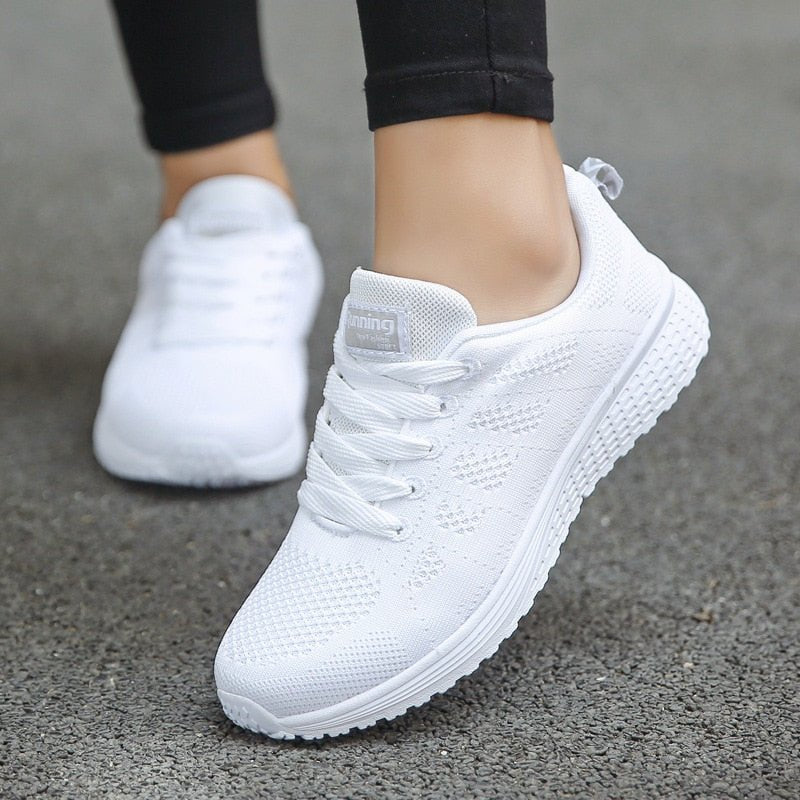 Grace | Women's Orthopedic Arch-Support Breathable Mesh Lace-Up Sneakers