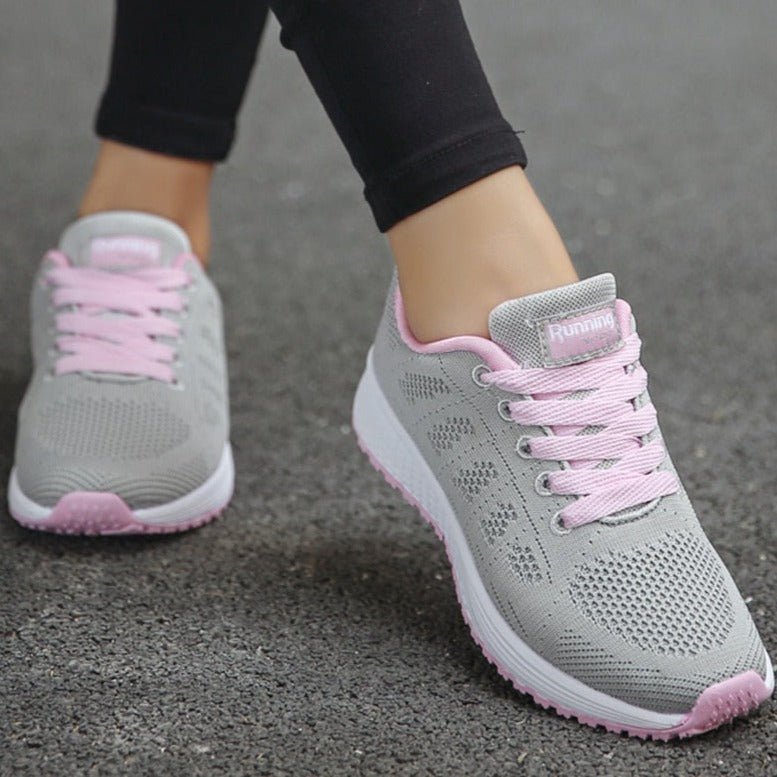 Grace | Women's Orthopedic Arch-Support Breathable Mesh Lace-Up Sneakers