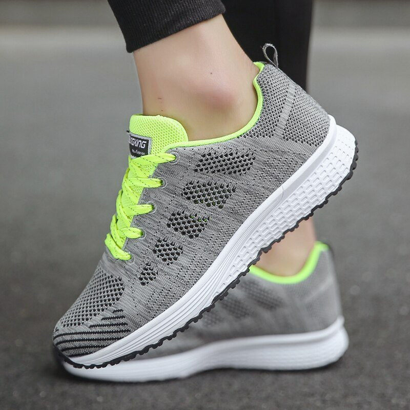 Grace | Women's Orthopedic Arch-Support Breathable Mesh Lace-Up Sneakers
