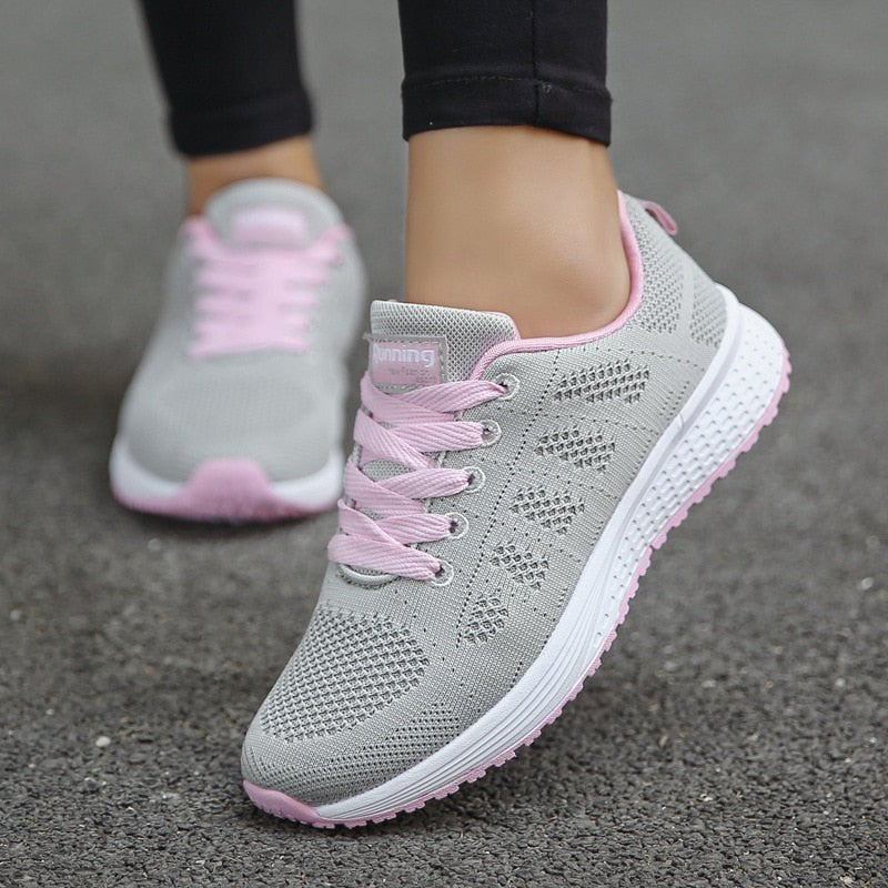 Grace | Women's Orthopedic Arch-Support Breathable Mesh Lace-Up Sneakers