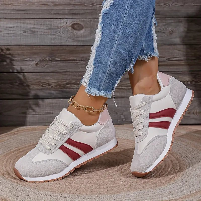 Scarlett | Women's Orthopedic Cushioned Lace-Up Low-Top Sneakers