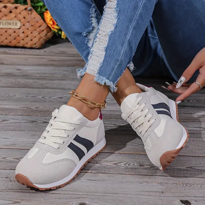 Scarlett | Women's Orthopedic Cushioned Lace-Up Low-Top Sneakers
