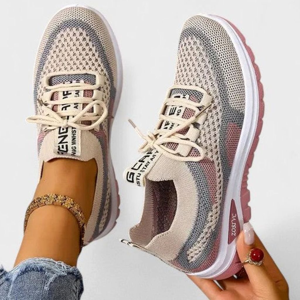 Grace | Women's Orthopedic Lace-Up Breathable Mesh Sneakers