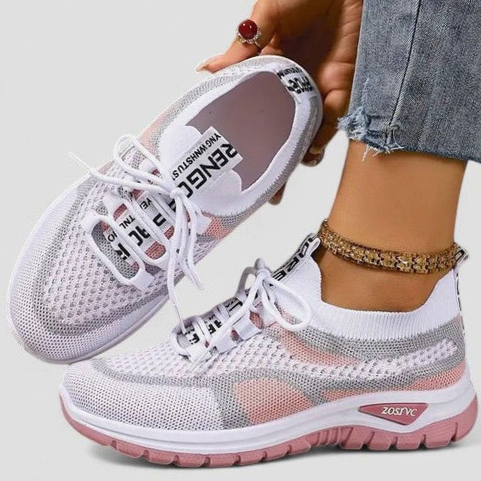 Grace | Women's Orthopedic Lace-Up Breathable Mesh Sneakers